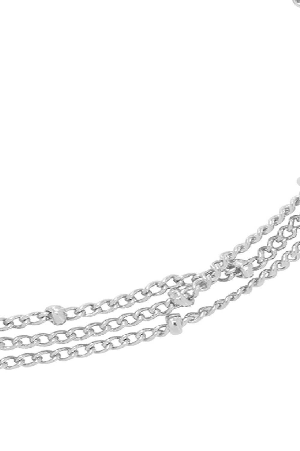 bracelet little dots layers argent plaqué couleur or h5Image2